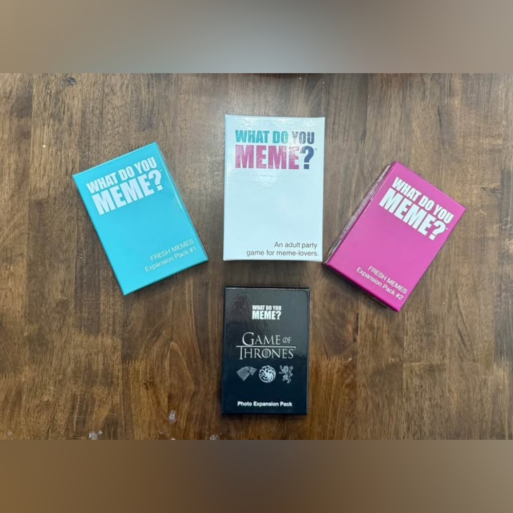 What do you meme? Game with expansions